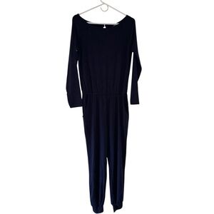Pretty Garden Elegant Navy Jumpsuit